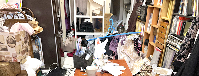 お部屋の片づけ